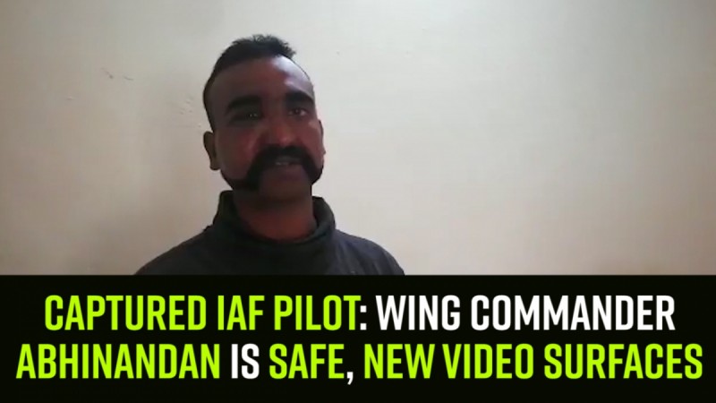 Captured IAF pilot: Wing Commander Abhinandan is safe, new video surfaces