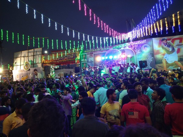 A picture from the 50-day celebration of Ajith's Viswasam. Viswasam 50-Day Celebration