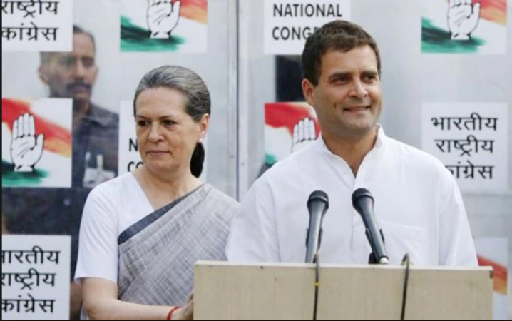 UPA chairperson Sonia Gandhi (left) and Congress President Rahul Gandhi. Sonia Gandhi Rahul Gandhi