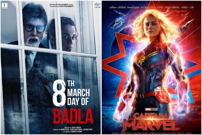 Badla vs Captain Marvel box office collection Badla vs Captain Marvel box office collection
