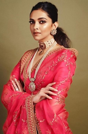 Deepika Padukone dressed up for the Akash Ambani Shloka Mehta wedding. Deepika Padukone dressed up for the Akash Ambani Shloka Mehta wedding