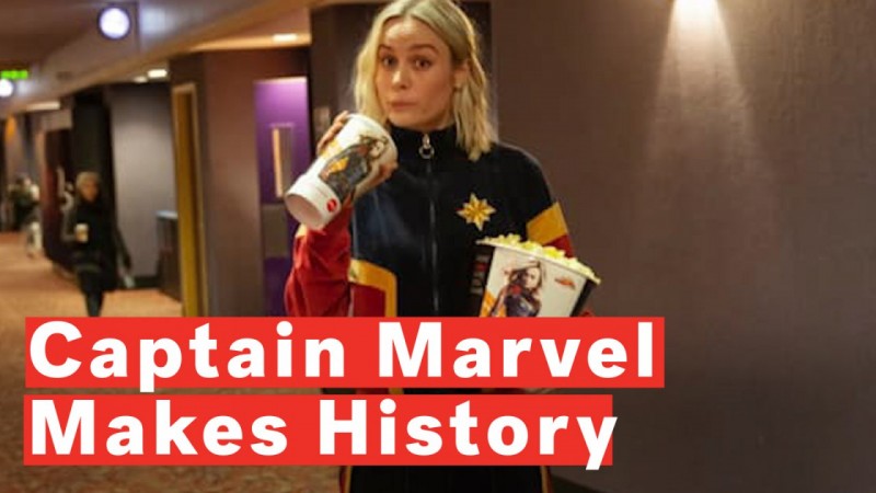 Captain Marvel Breaks Box Office Records