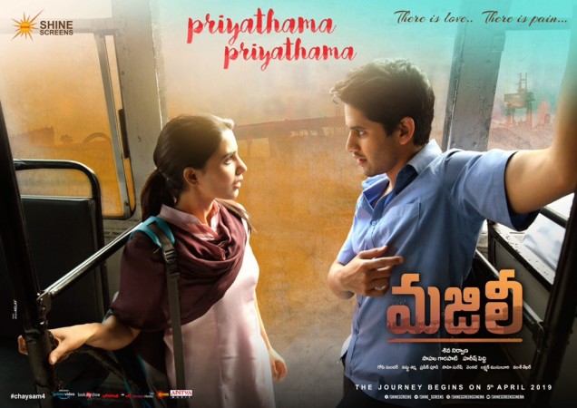 Samantha Akkineni and Naga Chaitanya in Majili Samantha Akkineni and Naga Chaitanya in Majili