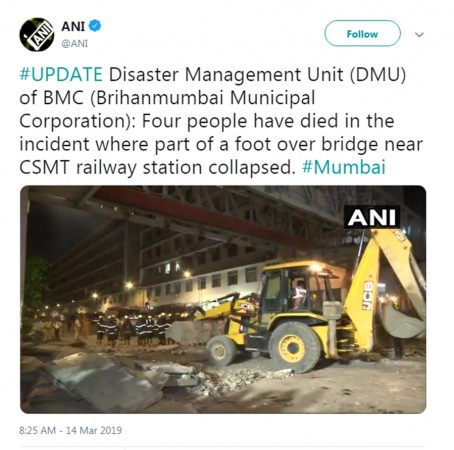 Mumbai, Footover bridge, CSMT