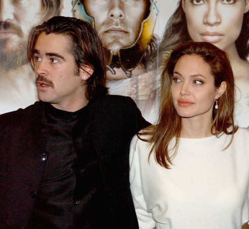 Colin Farell and Angelina Jolie Colin Farell