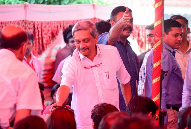 India's former defence minister Manohar Parikar