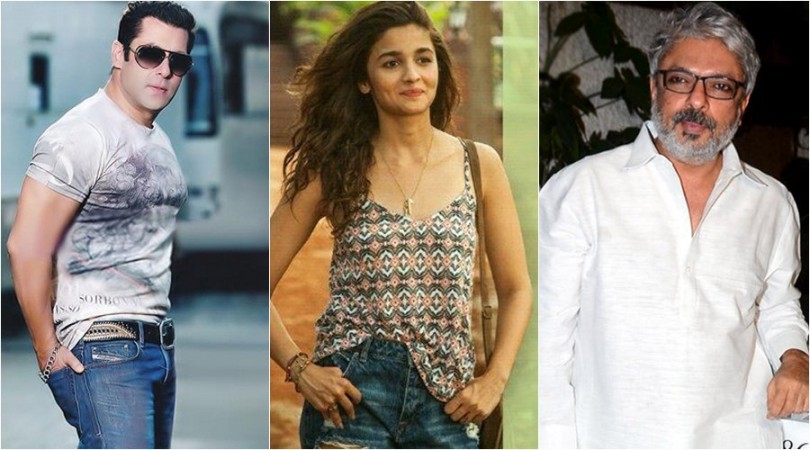 Salman Khan, Alia Bhatt and Sanjay Leela Bhansali Salman Khan, Alia Bhatt and Sanjay Leela Bhansali