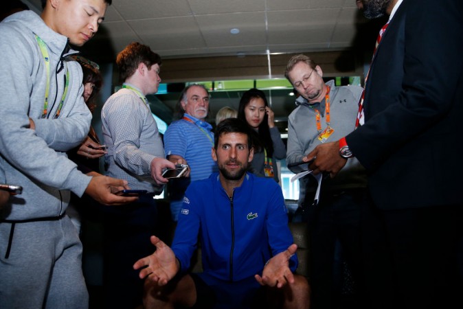 Djokovic threatened to quit if the lights were not switched on at the Hard Rock Stadium on March 25. Novak Djokovic