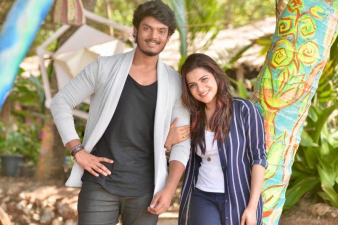 Dhivyadharshini with Akash Puri. Dhivyadharshini enters Telugu films with Puri Jagannadh's film