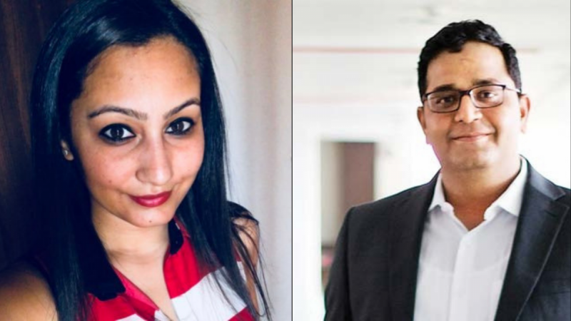Sonia Dhawan started as Vijay Shekhar Sharma's secretary in Paytm. Sonia Dhawan and Vijay Shekhar Sharma