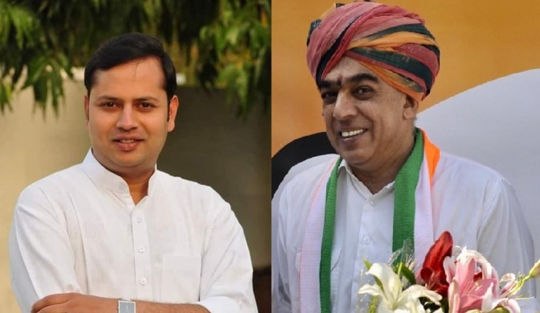 Vaibhav Gehlot and Manvendra Singh Vaibhav Gehlot and Manvendra Singh