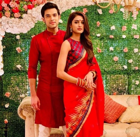 Erica Fernandes and Parth Samthaan Erica Fernandes and Parth Samthaan