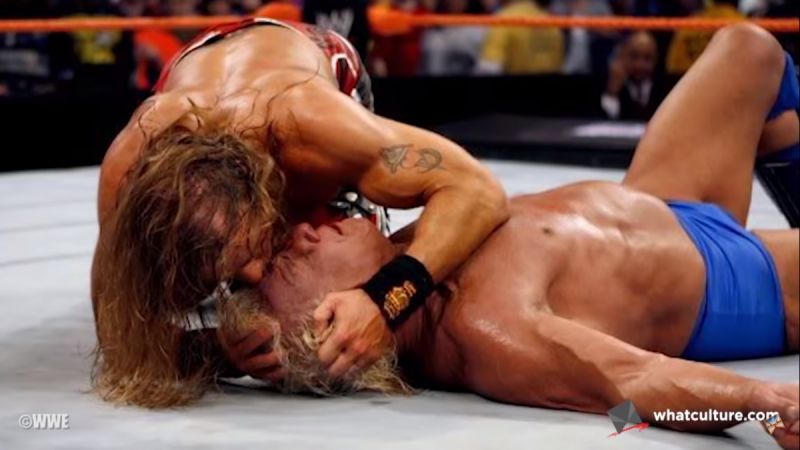 Michaels after ending Flair's WWE career. Ric Flair Shawn Michaels