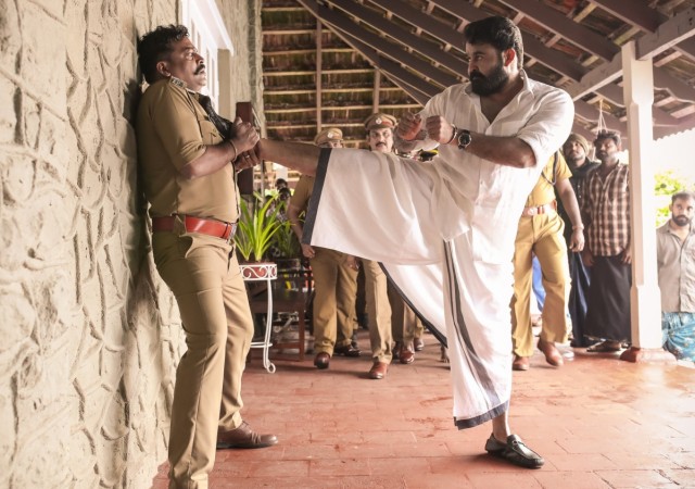 Mohanlal's new still from Lucifer