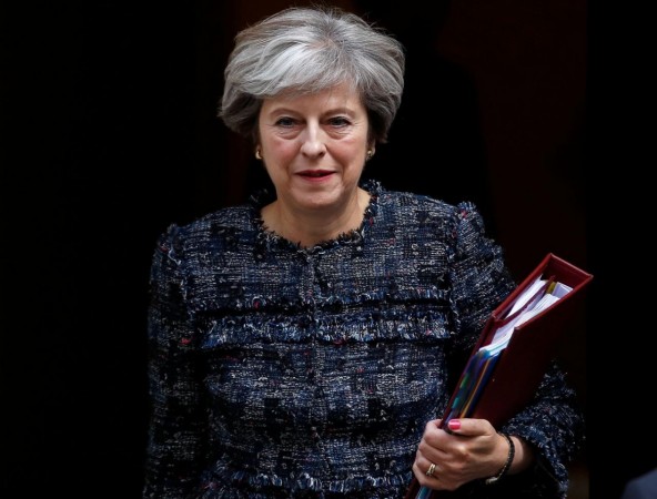 UK Prime Minister Theresa May. Theresa May
