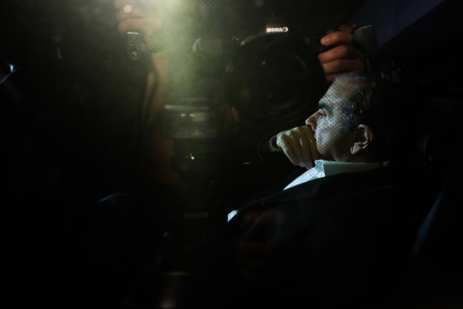 Former Nissan Motor Co. Chairman Carlos Ghosn leaves his lawyer's office. Carlos Ghosn Under Charge For Financial Misconduct