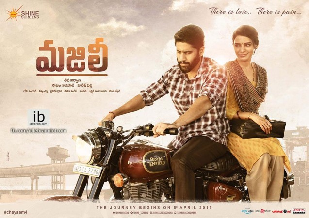 Naga Chaitanya and Samantha Akkineni in Majili Naga Chaitanya and Samantha Akkineni in Majili