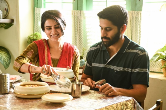 Naga Chaitanya and Samantha Akkineni in Majili Naga Chaitanya and Samantha Akkineni in Majili