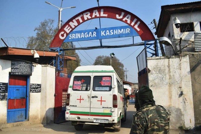Nearly 400 inmates clashed with the police inside Central Jail Srinagar in a failed move to escape the prison Central jail Srinagar