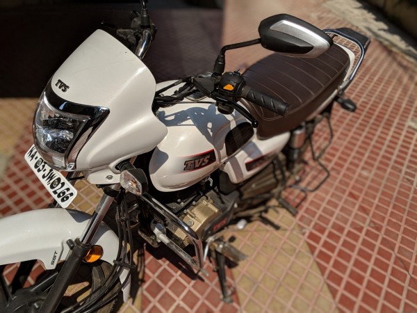 v strom 650 equipada para viagem