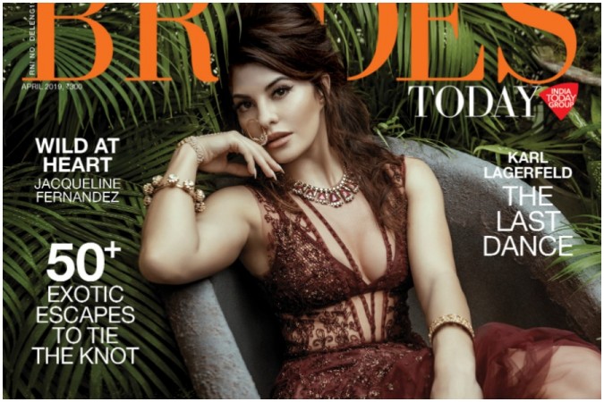 Jacqueline Fernandez on magazine cover Jacqueline Fernandez on magazine cover