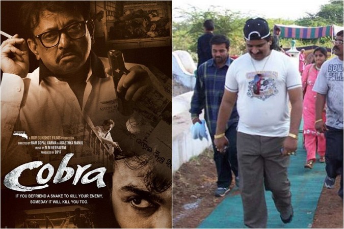 Ram Gopal Varma's Cobra poster and gangster Nayeem aka Mohammed Nayeemuddin Ram Gopal Varma's Cobra poster and gangster Nayeem aka Mohammed Nayeemuddin