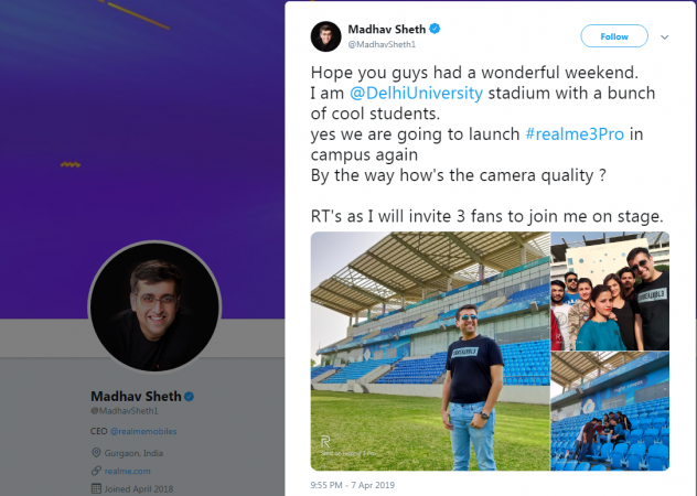 Realme 3 Pro launch confirmed Realme 3 Pro launch confirmed