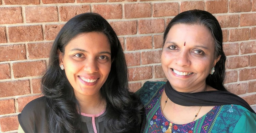 (Left-Right) Nidhi Mathur and Dr Geetha Manjunath, co-founders of Bengaluru's deep-tech start-up firm, Niramai. River blindess, Niramai, Bengaluru, start-up