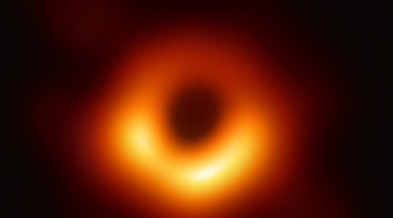 black hole photo