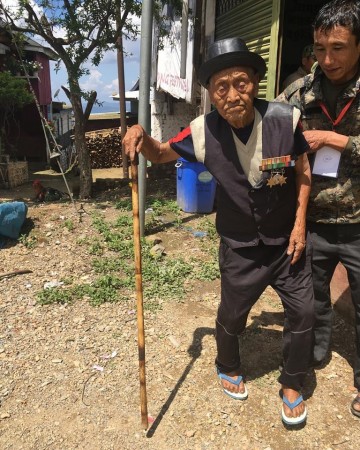A 100-year-old man came to cast his vote for the first phase of the 2019 Lok Sabha elections in Nagaland's Mokokchung district.