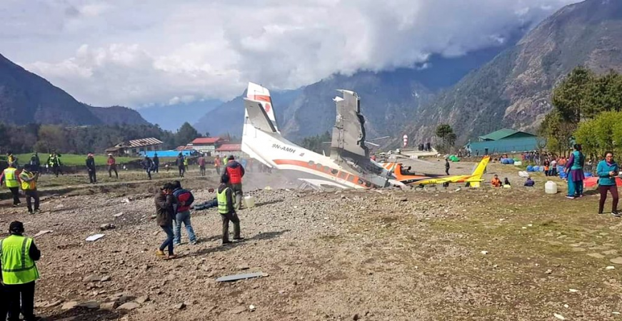 Representational Image Nepal plane crash