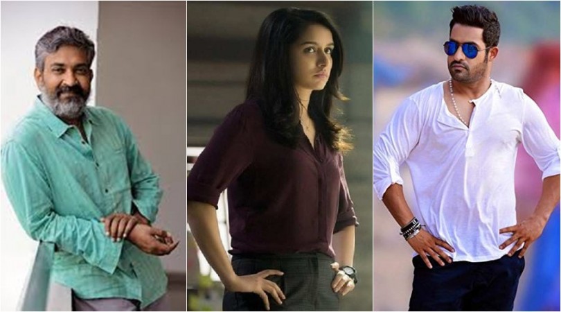 SS Rajamouli, Shraddha Kapoor and Junior NTR SS Rajamouli, Shraddha Kapoor and Junior NTR
