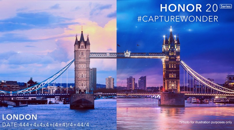 Honor 20 teaser confirms launch date Honor 20 teaser confirms launch date