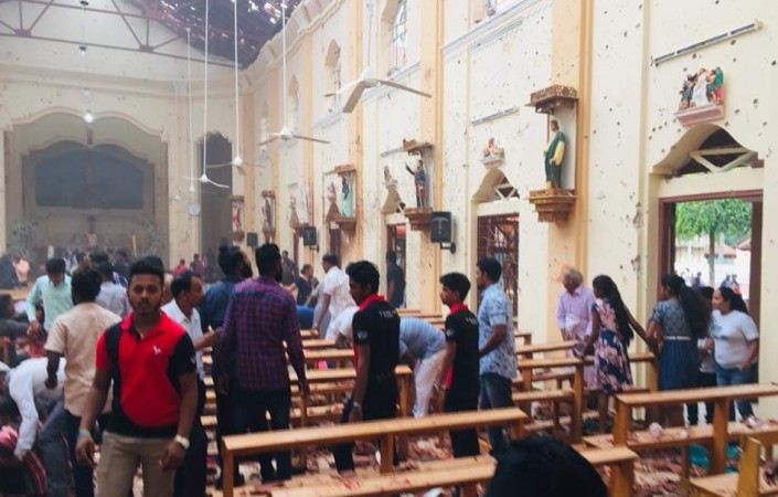 Sri Lanka church explosion
