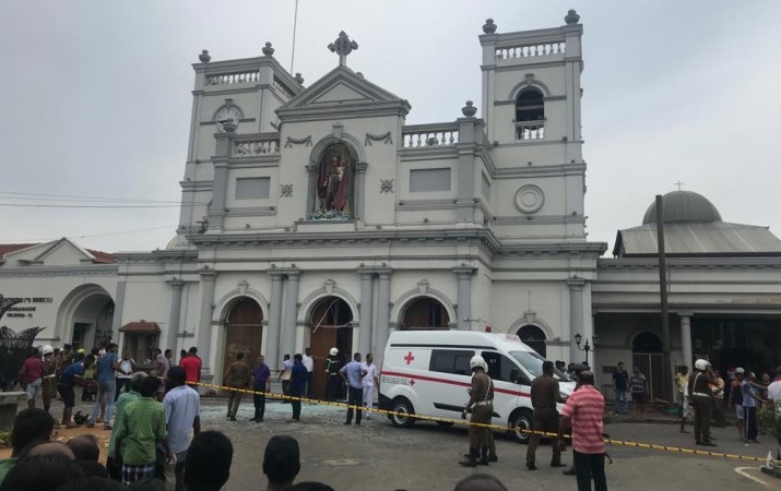Explosion at St. Anthony's Church at Kochchikade Explosion at St. Anthony's Church at Kochchikade