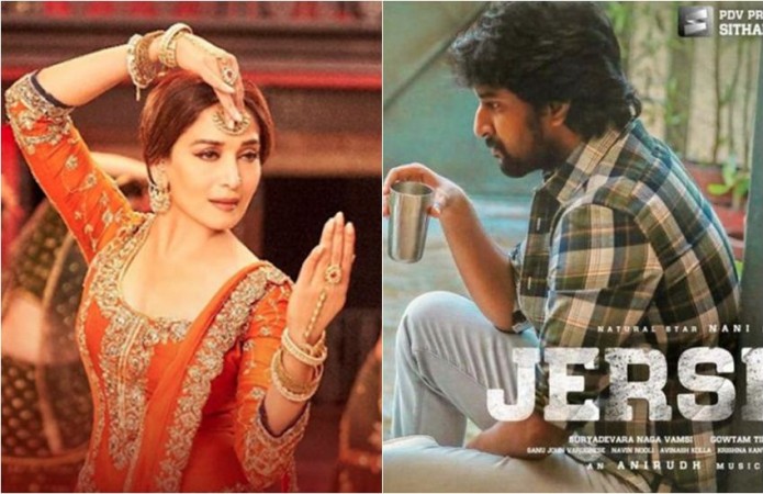 A collage of the pics from Kalank and Jersey. Jersey and Kalank