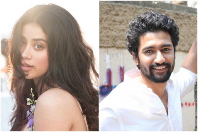 Janhvi Kapoor wants to kiss Vicky Kaushal over Kartik Aaryan. Janhvi Kapoor wants to kiss Vicky Kaushal over Kartik Aaryan