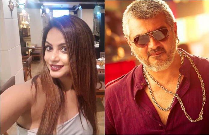 Neetu Chandra wants to work with Ajith Kumar. Neetu Chandra and Ajith Kumar