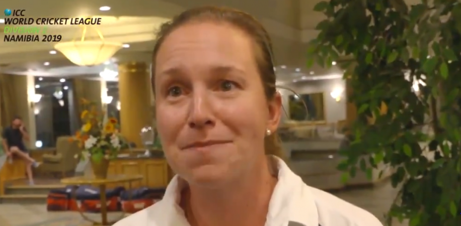 Claire Polosak is the first lady to be an umpire in a men's ODI Claire Polosak