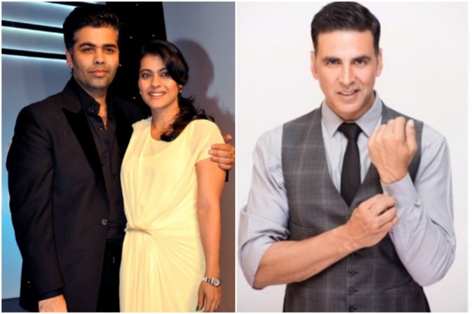 Kajol had a crush on Akshay Kumar, reveals Karan Johar Kajol had a crush on Akshay Kumar, reveals Karan Johar