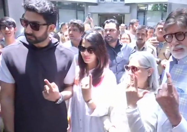 Bachchan Family votes
