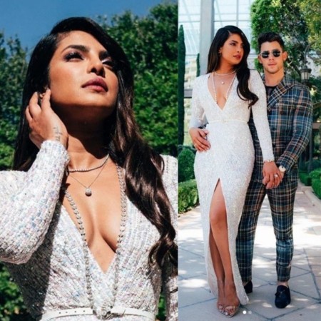 Priyanka Chopra and Nick Jonas at the Billboard Music Awards 2019. Priyanka Chopra and Nick Jonas at the Billboard Music Awards 2019