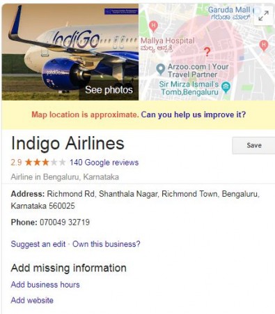 indigo fraud