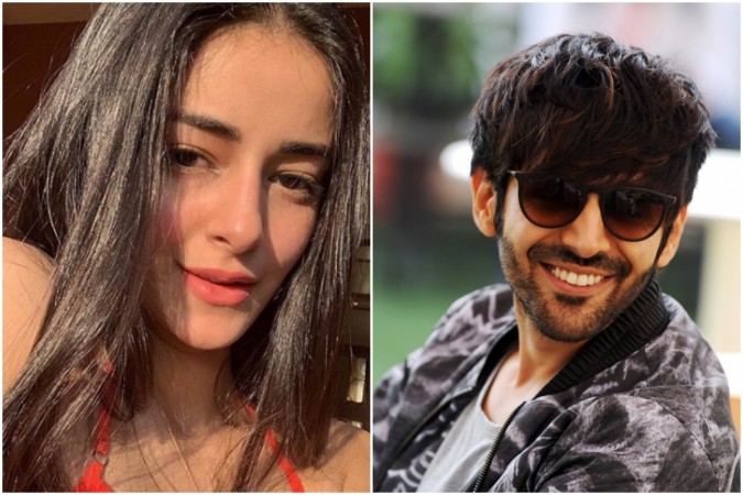 Ananya Panday, Kartik Aaryan. Ananya Panday admits having crush on Kartik Aaryan