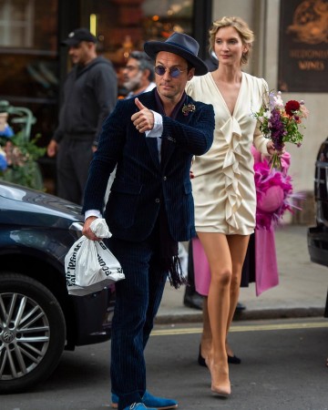 Jude Law and wife Phillipa Coan Jude Law and wife Phillipa Coan