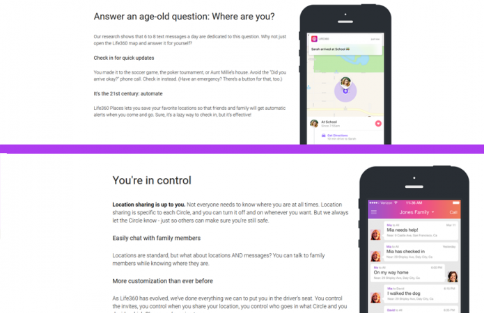 Keep track of your family with this app. app
