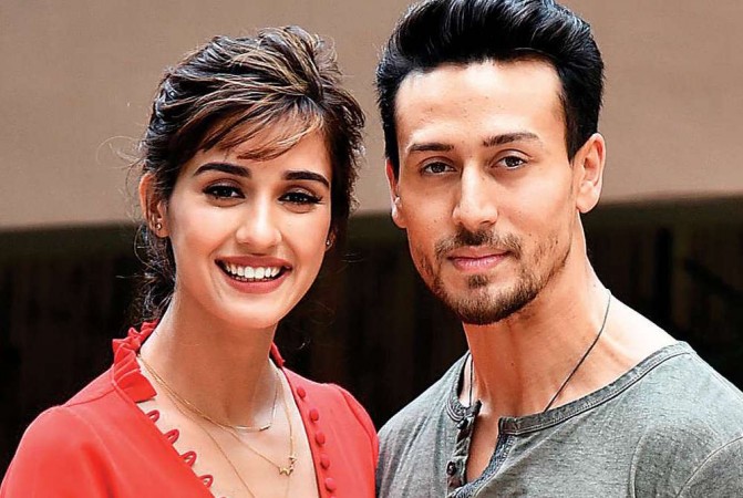   Disha Patani and Tiger Shroff. 