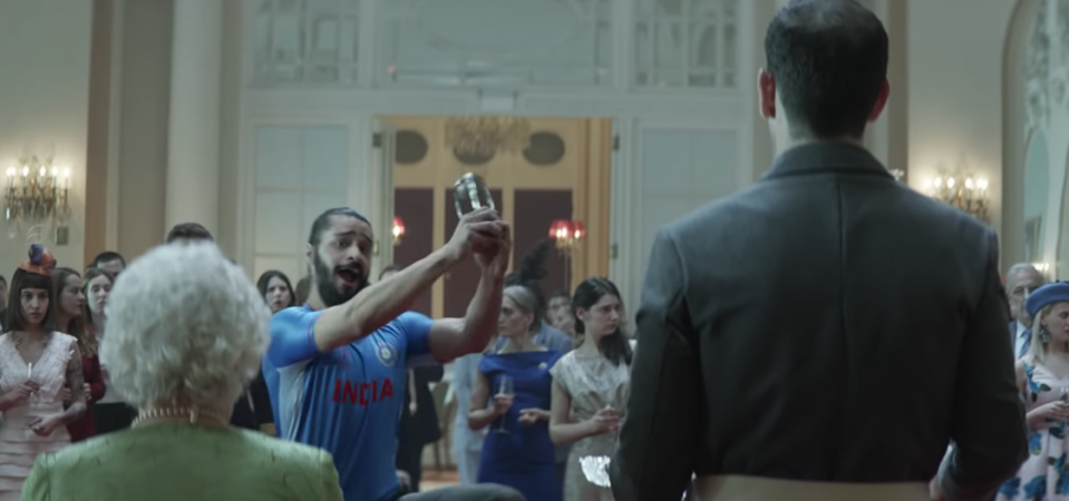 A screengrab from the World Cup ad World Cup ad