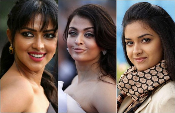 Amala Paul, Aishwarya Rai and Keerthy Suresh. Ponniyin Selvan Heroines