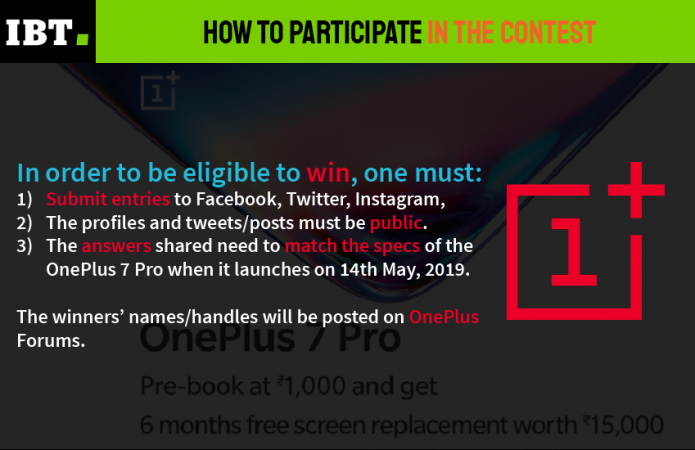 OnePlus contest for 7 Pro OnePlus contest for 7 Pro